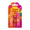 Chupa Chups Lip Balm Duo SET2 Ajándékcsomagok ajakbalzsam 4 g Orange Pop + ajakbalzsam 4 g Strawberry Swirl