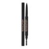 Makeup Revolution London Duo Brow Definer Szemöldökceruza nőknek 0,25 g Változat Medium Brown