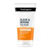 Neutrogena Clear &amp; Defend Face Scrub Bőrradír 150 ml