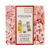 L&#039;Occitane Almond (Amande) Discovery Gift Set Ajándékcsomagok Almond Shower Oil tusolóolaj 75 ml + Almond Milk Concentrate krémtusfürdő 20 ml + Almond Delicious Hands kézkrém 30 ml