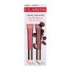 Clarins Natural Lip Perfector Ajándékcsomagok szájfény 12 ml + szájfény 12 ml 06 Rosewood Shimmer