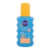 Nivea Sun Protect &amp; Bronze Sun Spray SPF30 Fényvédő készítmény testre 200 ml