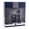 Nivea Men Deep Comfort Ajándékcsomagok Men Deep Comfort borotválkozás utáni arcszesz 100 ml + Men Deep borotvahab 200 ml