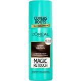 L'Oréal Paris Magic Retouch Instant Root Concealer Spray Hajfesték nőknek 75 ml Változat Dark Brown