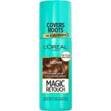 L'Oréal Paris Magic Retouch Instant Root Concealer Spray Hajfesték nőknek 75 ml Változat Brown