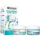 Garnier Skin Naturals Hyaluronic Aloe Jelly Ajándékcsomagok Skin Naturals Hyaluronic Aloe Jelly Daily Moisturizing Jelly nappali arcgél 50 ml + Skin Naturals Hyaluronic Aloe Jelly Night Moisturizing Jelly éjszakai arcgél 50 ml