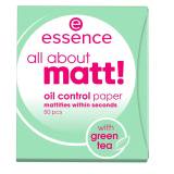 Essence All About Matt! Oil Control Paper Alapozó nőknek 50 db