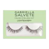 Gabriella Salvete False Eyelash Kit Light & Wispy Műszempilla nőknek 1 db