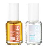 Essie Mani Rescue Hydrate & Strengthen Ajándékcsomagok Apricot Nail & Cuticle Oil körömápoló 13,5 ml + Hard To Resist Advanced Nail Strengthener körömápoló 13,5 ml