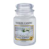 Yankee Candle Fluffy Towels Illatgyertya 623 g színelváltozás