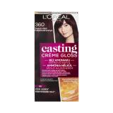 L'Oréal Paris Casting Creme Gloss Hajfesték nőknek 48 ml Változat 360 Black Cherry