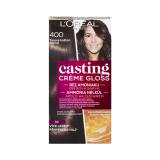 L'Oréal Paris Casting Creme Gloss Hajfesték nőknek 48 ml Változat 400 Dark Brown