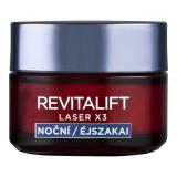 L'Oréal Paris Revitalift Laser X3 Night Cream Éjszakai szemkörnyékápoló krém nőknek 50 ml