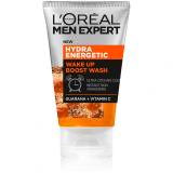 L'Oréal Paris Men Expert Hydra Energetic Wake-Up Effect Arctisztító gél férfiaknak 100 ml