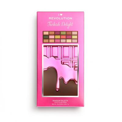 I Heart Revolution Chocolate Eyeshadow Palette Szemhéjfesték nőknek 18 g Változat Turkish Delight