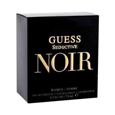 GUESS Seductive Noir Eau de Toilette nőknek 75 ml sérült doboz