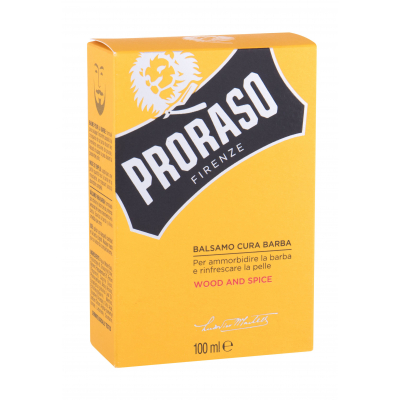 PRORASO Wood &amp; Spice Beard Balm Szakállbalzsam férfiaknak 100 ml