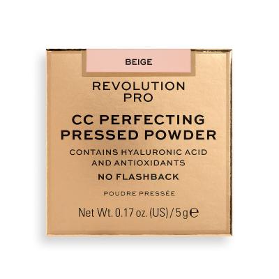 Revolution Pro CC Perfecting Press Powder Púder nőknek 5 g Változat Beige