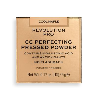 Revolution Pro CC Perfecting Press Powder Púder nőknek 5 g Változat Cool Maple