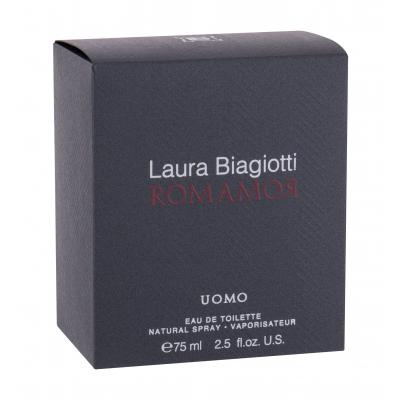 Laura Biagiotti Romamor Uomo Eau de Toilette férfiaknak 75 ml