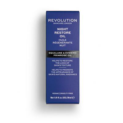 Revolution Skincare Night Restore Oil Arcszérum nőknek 30 ml