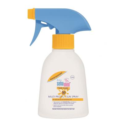 SebaMed Baby Sun Care Multi Protect Sun Spray SPF50 Fényvédő készítmény testre gyermekeknek 200 ml