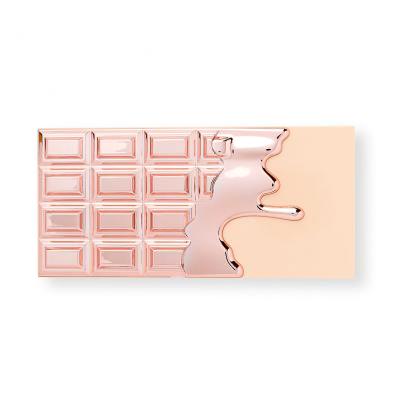 I Heart Revolution Chocolate Eyeshadow Palette Szemhéjfesték nőknek 18 g Változat Marble Rose Gold