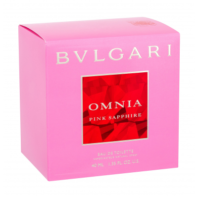 Bvlgari Omnia Pink Sapphire Eau de Toilette nőknek 40 ml