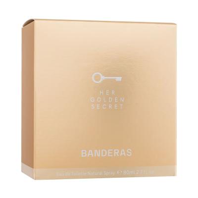 Banderas Her Golden Secret Eau de Toilette nőknek 80 ml