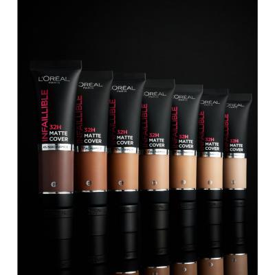 L&#039;Oréal Paris Infaillible 32H Matte Cover SPF25 Alapozó nőknek 30 ml Változat 110