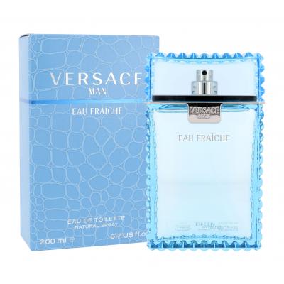 Versace Man Eau Fraiche Eau de Toilette férfiaknak 200 ml