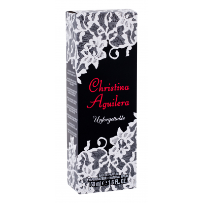 Christina Aguilera Unforgettable Eau de Parfum nőknek 50 ml