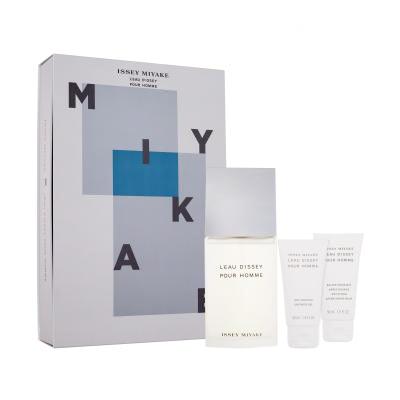 Issey Miyake L&#039;Eau D&#039;Issey Pour Homme Ajándékcsomagok eau de toilette 125 ml + tusfürdő 50 ml + borotválkozás utáni balzsam 50 ml