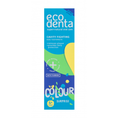 Ecodenta Toothpaste Cavity Fighting Colour Surprise Fogkrém gyermekeknek 75 ml