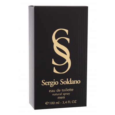 Sergio Soldano Black Eau de Toilette férfiaknak 100 ml