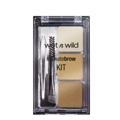 Wet n Wild Ultimate Brow™ Szemöldökformázó szett és paletta nőknek 2,5 g Változat Soft Brown