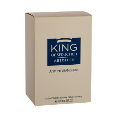 Banderas King of Seduction Absolute Eau de Toilette férfiaknak 200 ml sérült doboz