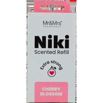 Mr&amp;Mrs Fragrance Niki Refill Cherry Autóillatosító Refill 1 db