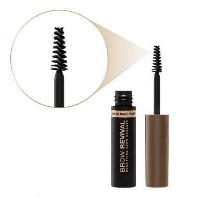 Max Factor Brow Revival Szemöldökspirál nőknek 4,5 ml Változat 002 Soft Brown