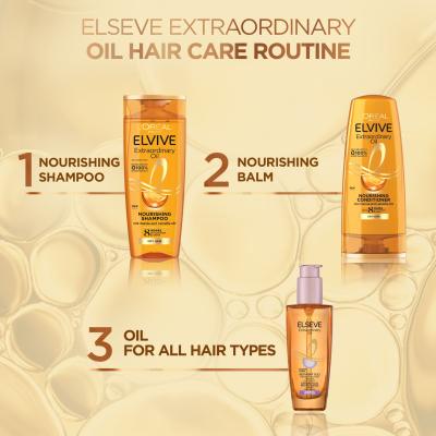 L&#039;Oréal Paris Elseve Extraordinary Oil Fine Hair Hajápoló olaj nőknek 100 ml