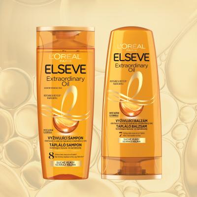 L&#039;Oréal Paris Elseve Extraordinary Oil Nourishing Shampoo Sampon nőknek 250 ml