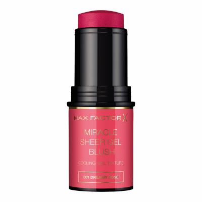 Max Factor Miracle Sheer Pirosító nőknek 8 g Változat 001 Dreamy Rose