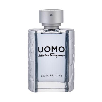 Ferragamo Uomo Casual Life Eau de Toilette férfiaknak 100 ml sérült doboz