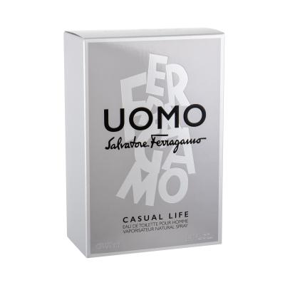 Ferragamo Uomo Casual Life Eau de Toilette férfiaknak 100 ml sérült doboz