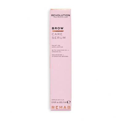 Makeup Revolution London Rehab Brow Care Serum Szempilla- és szemöldökápolás nőknek 5 ml