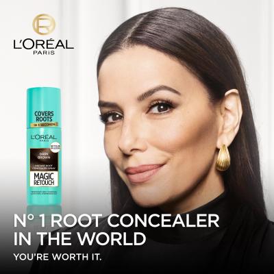 L&#039;Oréal Paris Magic Retouch Instant Root Concealer Spray Hajfesték nőknek 75 ml Változat Cold Brown