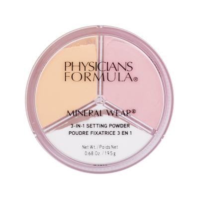 Physicians Formula Mineral Wear 3-In-1 Setting Powder Púder nőknek 19,5 g