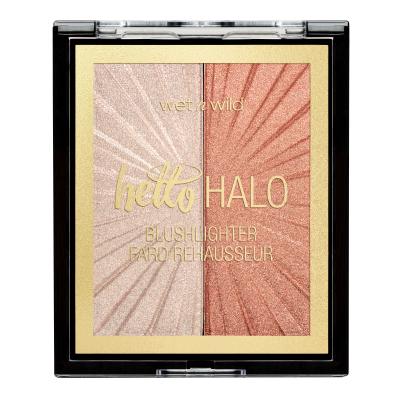 Wet n Wild MegaGlo Hello Halo Kontúrozó paletta nőknek 10 g Változat Highlight Bling