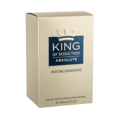 Banderas King of Seduction Absolute Eau de Toilette férfiaknak 100 ml sérült doboz