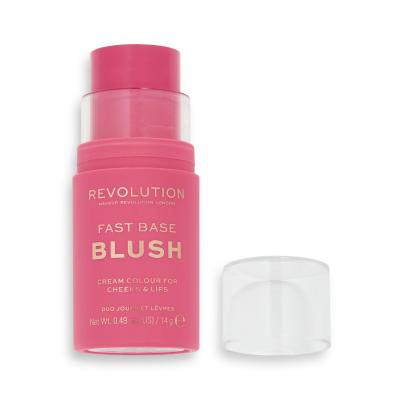 Makeup Revolution London Fast Base Blush Pirosító nőknek 14 g Változat Rose